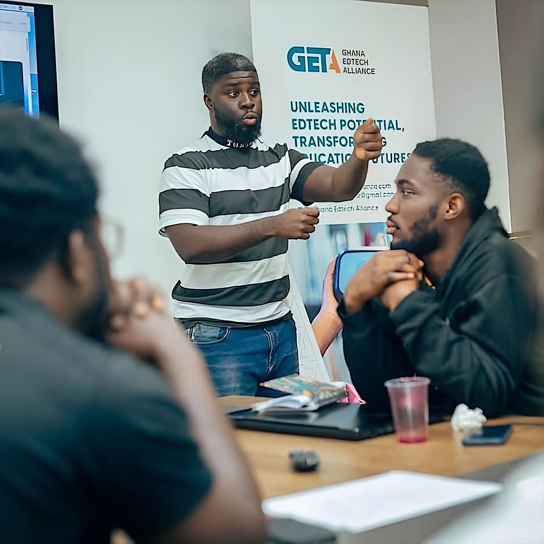A workshop with the Ghana EdTech Alliance