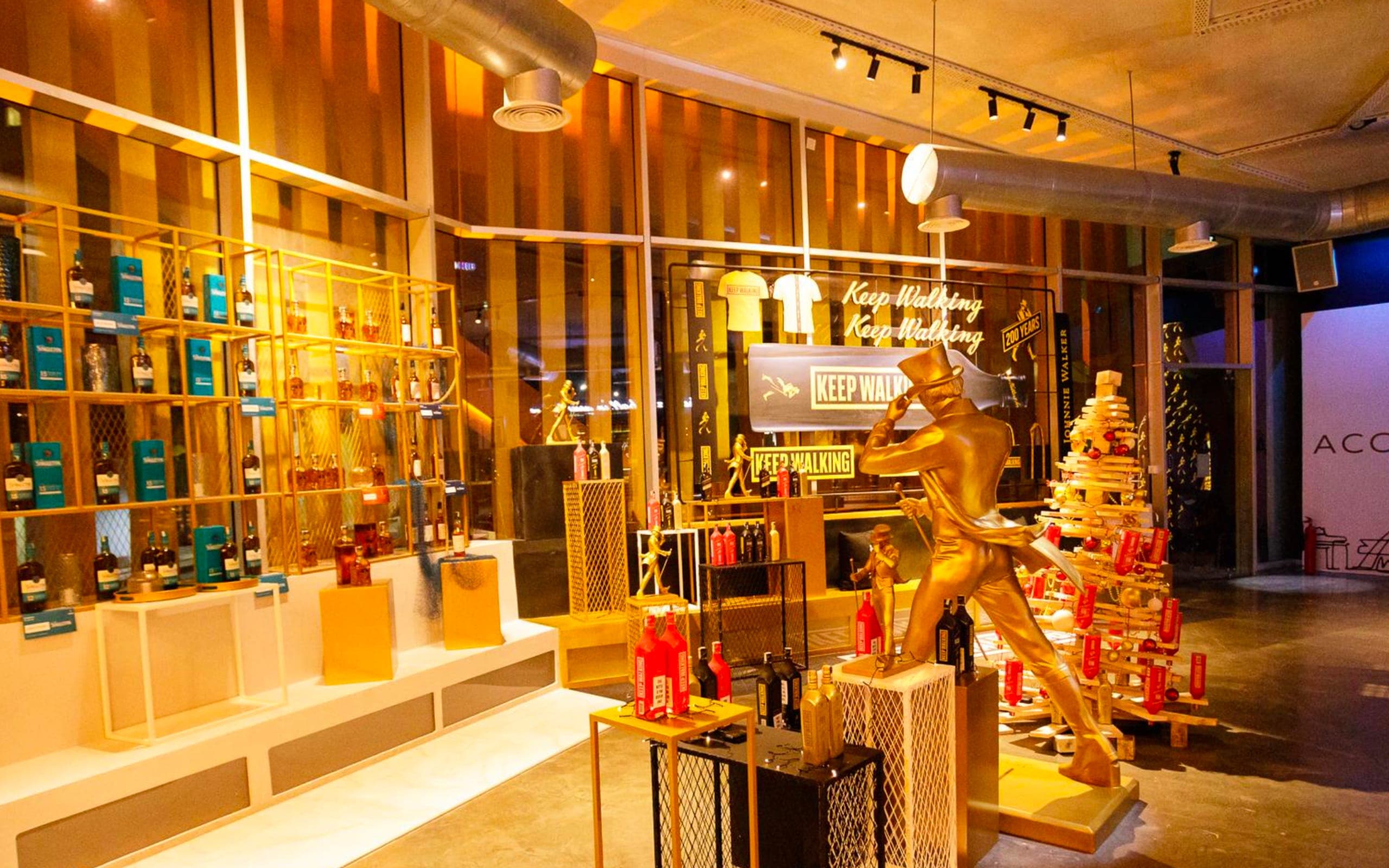 House of Walker retail display in Accra