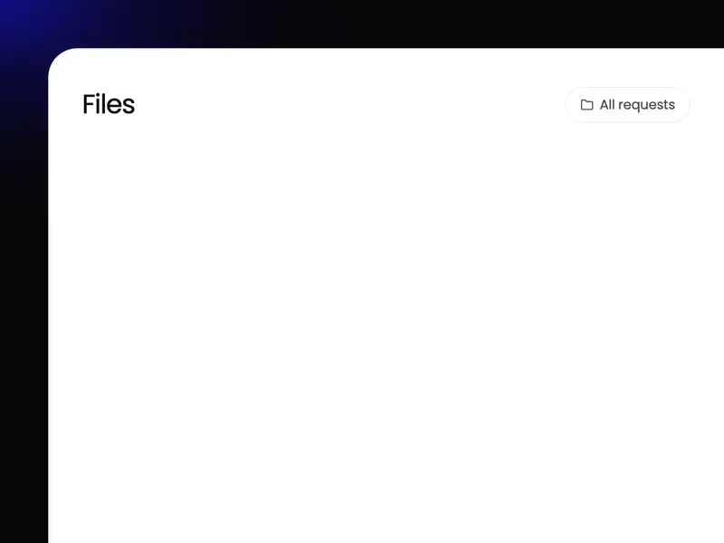 Approved work in the Workspace portal files area, with editable source files ready to download